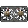 S-Blade Low Profile Universal Dual Electric Fan Pusher Design without Adjustable Thermostat - image 1