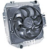 Engine-Swap Aluminum Radiator with Fan 1964-66 Mustang 5.0L - image 1