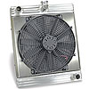 Universal Aluminum Radiator & Electric Fan Radiator: 18-1/2" W x 22-1/2" H (Overall 7" D) - image 1