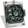 Universal Aluminum Radiator & Electric Fan Radiator: 18-7/8" W x 22-1/2" H (Overall 7" D) - image 1