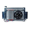 Universal Aluminum Radiator & Electric Fan Radiator: 27-3/4" W x 18-1/2" H (Overall 7" D) - image 1
