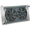 Universal Aluminum Radiator & Electric Fans Radiator: 32-1/4" W x 18-7/8" H (Overall 7" D) - image 1