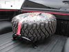 Accessories Tire Carrier Textured Black Universal Bed Mount Red Strap  5 year Finish Lifetime Workmanship Warranty - image 3
