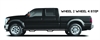 Step Systems Nerf Step Textured Black Wheel 2 Wheel 2 Steps per side Sold as a pair  Main Bar runs full length between wheels - image 1