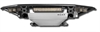 Bumpers; RDS Front Bumper; Textured Black; URDS Upper no radius mount and Lower w/ Brushed Aluminum - image 1