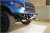 Bumpers; RDS Front Bumper; Gloss Black; URDS Upper no radius mount and Lower w/ Brushed Aluminum Ski - image 1