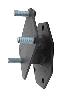 Tire Relocation Bracket 2007-2016 Jeep Wrangler JK - image 1