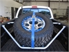 Accessories; Tire Carrier; Textured Black; Sliding Channel Mount with Strap; Factory Channel; ; 5 ye - image 1