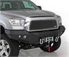 Bumpers FWB Front Bumper Textured Black Heavy Duty Winch Bumper up to a 16.5lb Winch  D-Rings Included - image 1