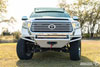 Bumpers; RSP Winch Front Bumper; Textured Black; Multi-Mount System MMS ; Multi Mount Tab runs full - image 1