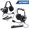 H22-STX ULTIMATE HEADSET, For STEREO & OFFROAD Intercoms, Over The Head or Behind The Head