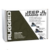 JP1-GMR25 Two-Way GMRS Mobile Radio Kit, Jeep Wrangler JL, JLU, & Gladiator JT, 25 Watt, Waterproof