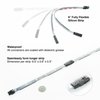 KS-CAR-PRO-DM 8 x 24 in. Tubes + 6 x 10 in. Strips + 4 x 3 ft. Strips XKCHROME Car Professional Kit, Universal Fit - image 2