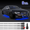 XK041002-B 8 x 24 in. Tube XKGLOW Underglow LED Accent Light Car/Truck Kit, Single-Color Blue, Universal Fit - image 1