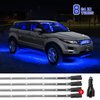 XK041002-B 8 x 24 in. Tube XKGLOW Underglow LED Accent Light Car/Truck Kit, Single-Color Blue, Universal Fit - image 2