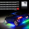 XK041006 8 x 24 in. Tubes 3-Million Color XKGLOW LED Accent Light Car/Truck Kit, Universal Fit - image 3