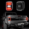 XK041028 LED Taillight, w/ Smoked Lens, Select Jeep Gladiator JT