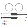 XK042008-NC-90 2 x 90 mm RGB Switchback Halo Add-on Upgrade Kit, Universal Fit - image 2