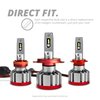 XK045004-H4 H4 RGB 2-in-1 Headlight Bulb RGB/LED Headlight Kit, w/ Million-Color XKCHROME Smartphone App Control, Pair - image 2