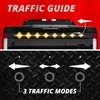 XK052001-8WA Strobe Pod Lights, w/Traffic Ultra Bright LEDs Multiple Modes + Solid On, Amber + White, 8-Piece, Universal Fit - image 4