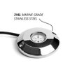 XK075001 Round Surface Mount Marine IP-68 Underwater Light, 48 W, Universal Fit - image 2