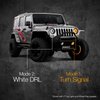XK-7IN-JP-KIT 7 in. RGB LED Headlight Kit, w/ XKCHROME Bluetooth App Control, 2007-2018 Jeep Wrangler JK - image 4