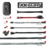 XK-BOAT-PRO 8 x 36 in. Strips + 8 x 10 in. Flex Strips Million Color XKCHROME Boat Marine Kit, Universal Fit - image 3