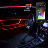 XK-FO-STA XKCHROME Fiber Optic LED Accent Light Kit, App Control, 6 ft. Fiber Optic Roll, 3-Piece LED Head, Universal Fit - image 1