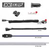 XK-FO-STA XKCHROME Fiber Optic LED Accent Light Kit, App Control, 6 ft. Fiber Optic Roll, 3-Piece LED Head, Universal Fit - image 2