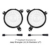 XK-MNT-JL 7 in. Headlight Mounting Brackets, Select Jeep Wrangler JL/Gladiator JT - image 1