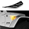 XK-VENT-A-KIT Amber Air Vent Light, w/ Turn Signal & Running Light, Select Jeep Wrangler JL/Gladiator JT - image 1