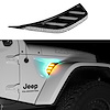 XK-VENT-RGB-KIT XKCHROME Air Vent Light, RGB + Amber Turn Signal & Running