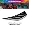 XK-VENT-RGB-NC Add-on XKCHROME Air Vent Light, RGB + Amber, No Controller, Select Jeep Wrangler JL/Gladiator JT - image 1