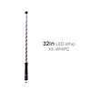 XK-WHIPC 32 in. Add-on LED ATV-UTV Whip, for XKCHROME & XK Carbon App Control Kit, Universal Fit - image 1