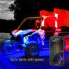 XK-WHIPC-ADV 2 x 32 in. XKCHROME LED Whip Light Kit, for 4x4 Offroad UTV ATV, w/ Advanced App Control, Universal Fit - image 3