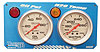 2 GAUGE PANEL OP/WT AUTO METER - image 1