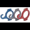 Clamp On Helmet Hook Blue - image 1