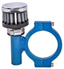 Vent Breather Clamp Blue