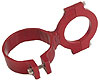 Clamp On Coil Mount Red - image 1
