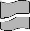 Fender Flare Roll Set Steel
