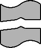 Duct Work "V" Groove Roll Set - Keyed Steel - image 1
