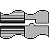 2" Crimp & 5/16" Bead Roll Set Combo - Keyed Contains 1 Crimp Roll Set & 1 Bead Roll Set - image 1