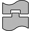 Flat Bead Roll Set - Keyed 1/8" Flat - image 1