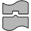 Standard Round Bead Roll Set 1/8" Round - image 1