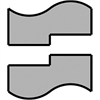 Standard Step Roll Set 1/4" Step