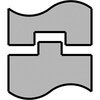 Standard Flat Bead Roll Set 5/16" Flat - image 1