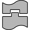 Standard Flat Bead Roll Set 3/4" Flat