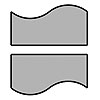 Blank High Throat Roll Set Non-Machined - image 1