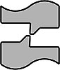 Shear High Throat Roll Set Steel - image 1