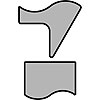 Tipping High Throat Roll Set Steel - image 1